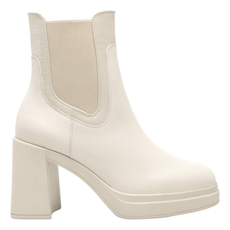 Botin Mujer Mandy 127402 Perla Marfil 35