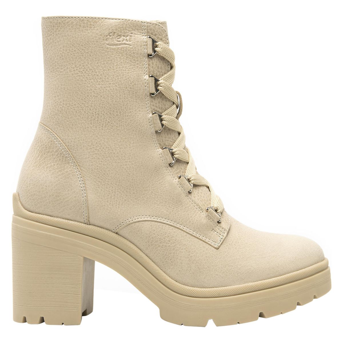 FLEXI - Botín Mujer Damaris 119607 Beige Flexi