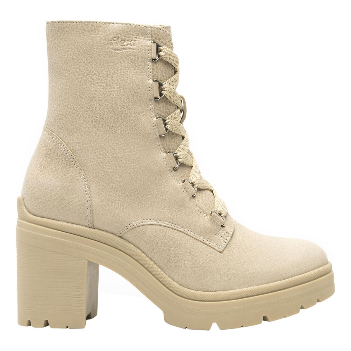 FLEXI - Botín Mujer Damaris 119607 Beige Flexi