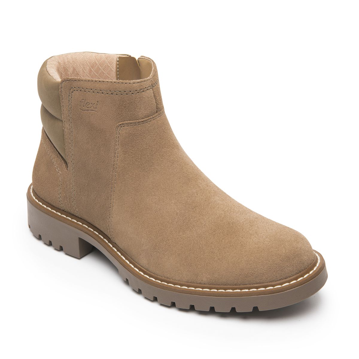 FLEXI - Botin Mujer Aldara 37823 Arena Flexi