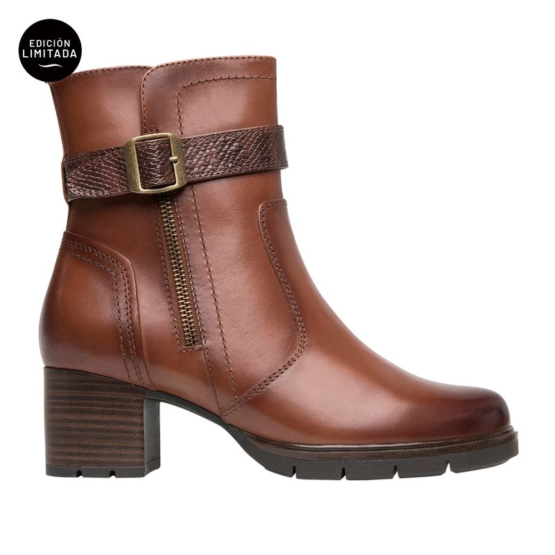 FLEXI - Botin Mujer Lavi 132501 Cognac Flexi