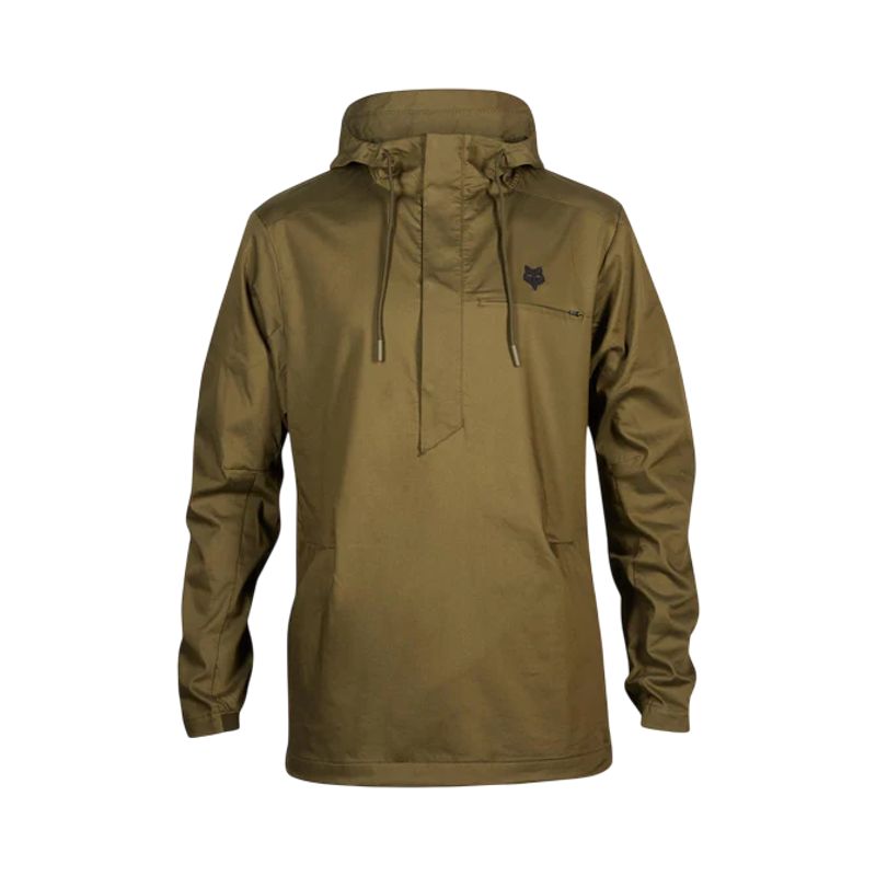 FOX - Chaqueta Cortavientos Lifestyle Anorak Survivalist Verde Oliva Fox