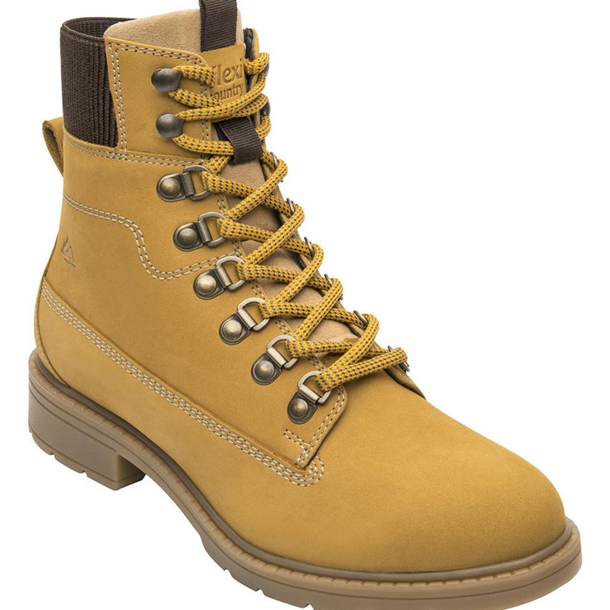FLEXI - Botin mujer klein 119102 trigo Flexi