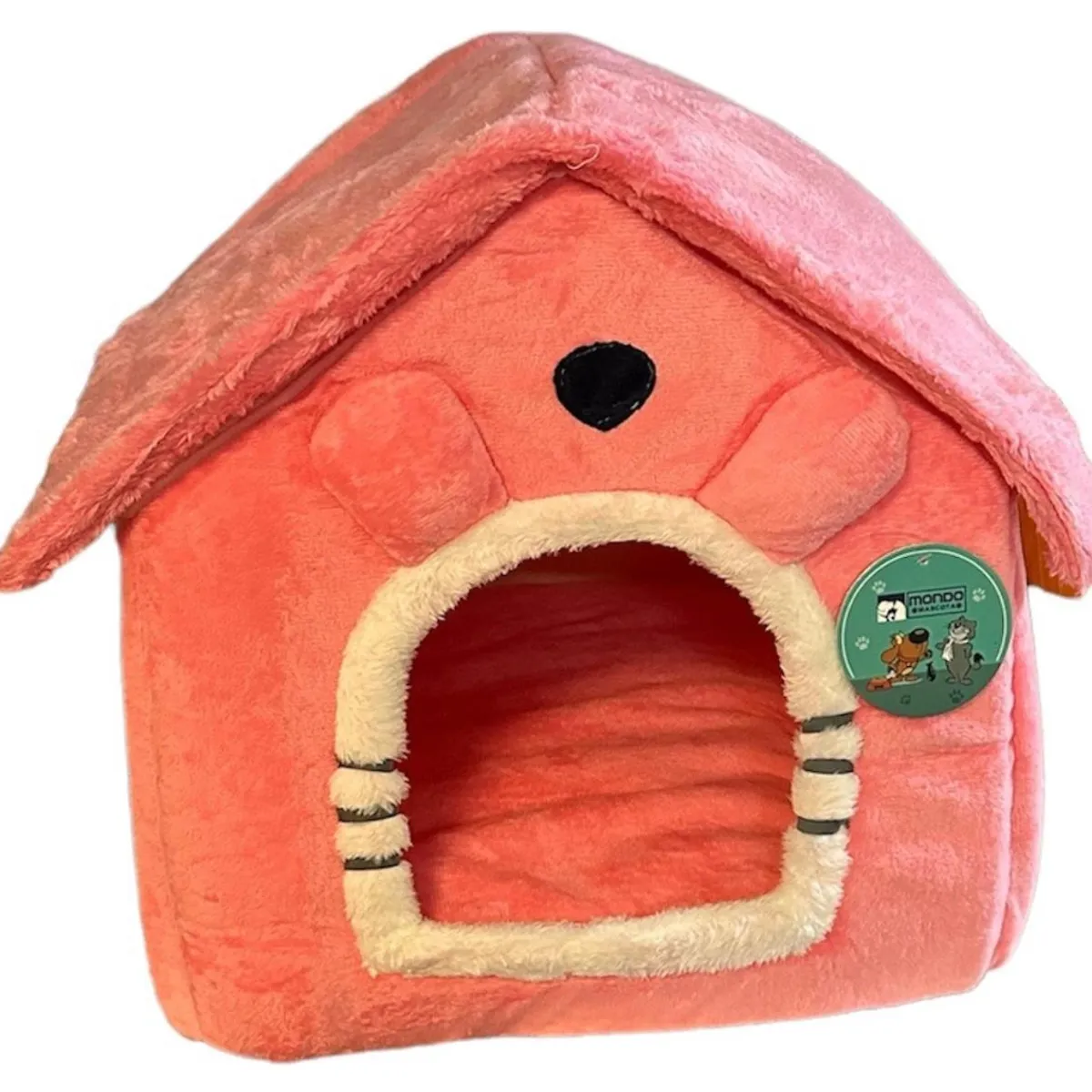 GENERICO - Casa Cama Para Perros Y Gatos Rosada
