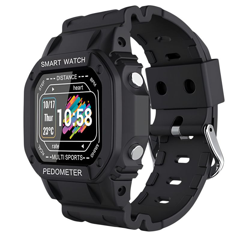 OEM - Smartwatch Deportivo i2 Waterproof Multiplataformas Black