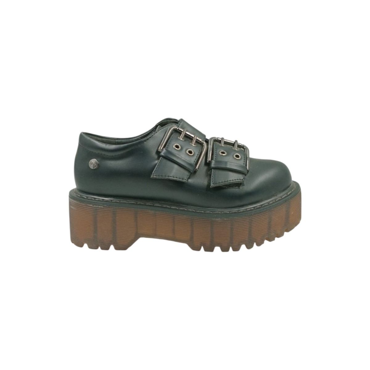 HERIEL - Zapato Negro Plataforma Mujer