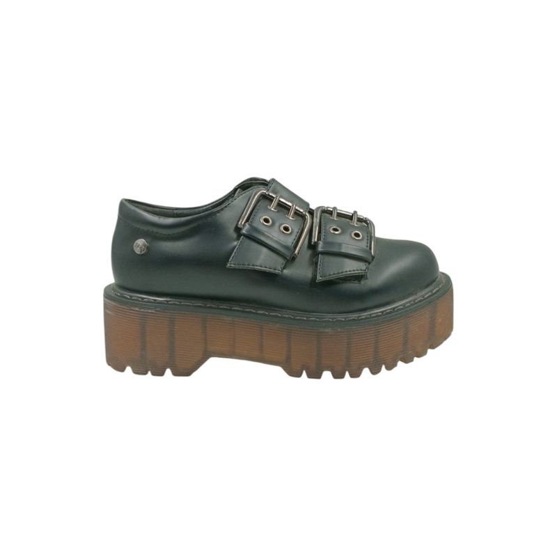 HERIEL - Zapato Negro Plataforma Mujer
