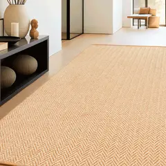 BAZHARS - Alfombra 160X230 cm 100% PET Reciclado AM Arlo Honey