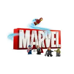 LEGO - Logotipo MARVEL y Minifiguras (76313)
