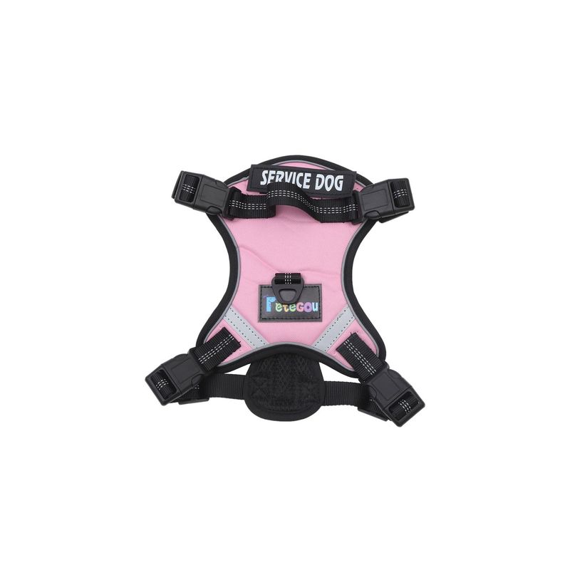 GENERICO - Arnes para mascotas ajustable SERVIDOG Talla L - Rosa