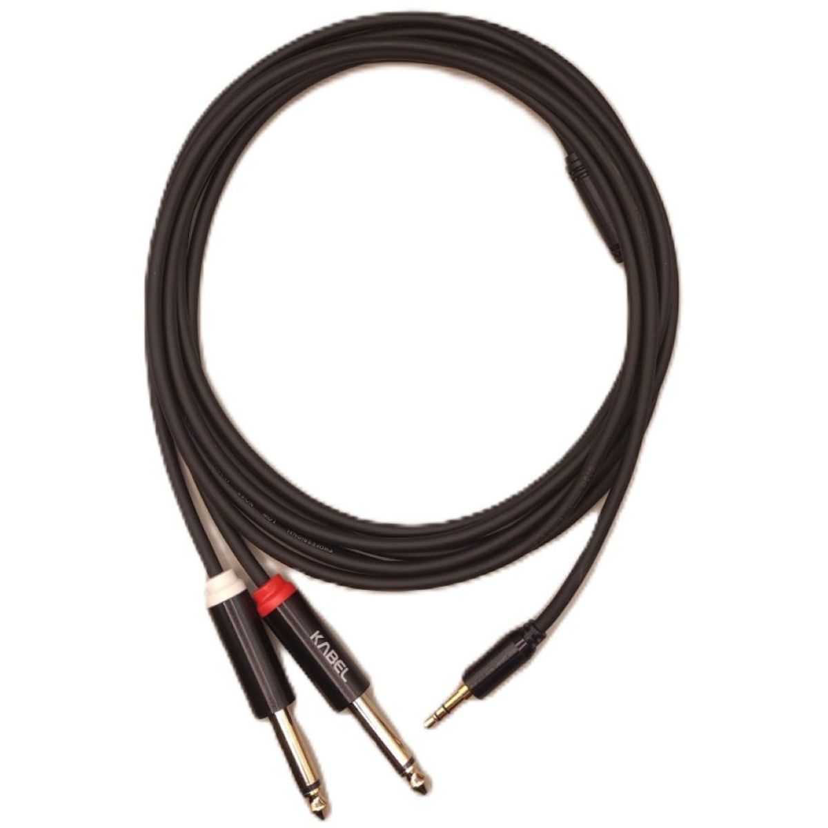 GENERICO - Cable Kabel De 3 Metros Mini Plug A 2 Plug  KMC-3