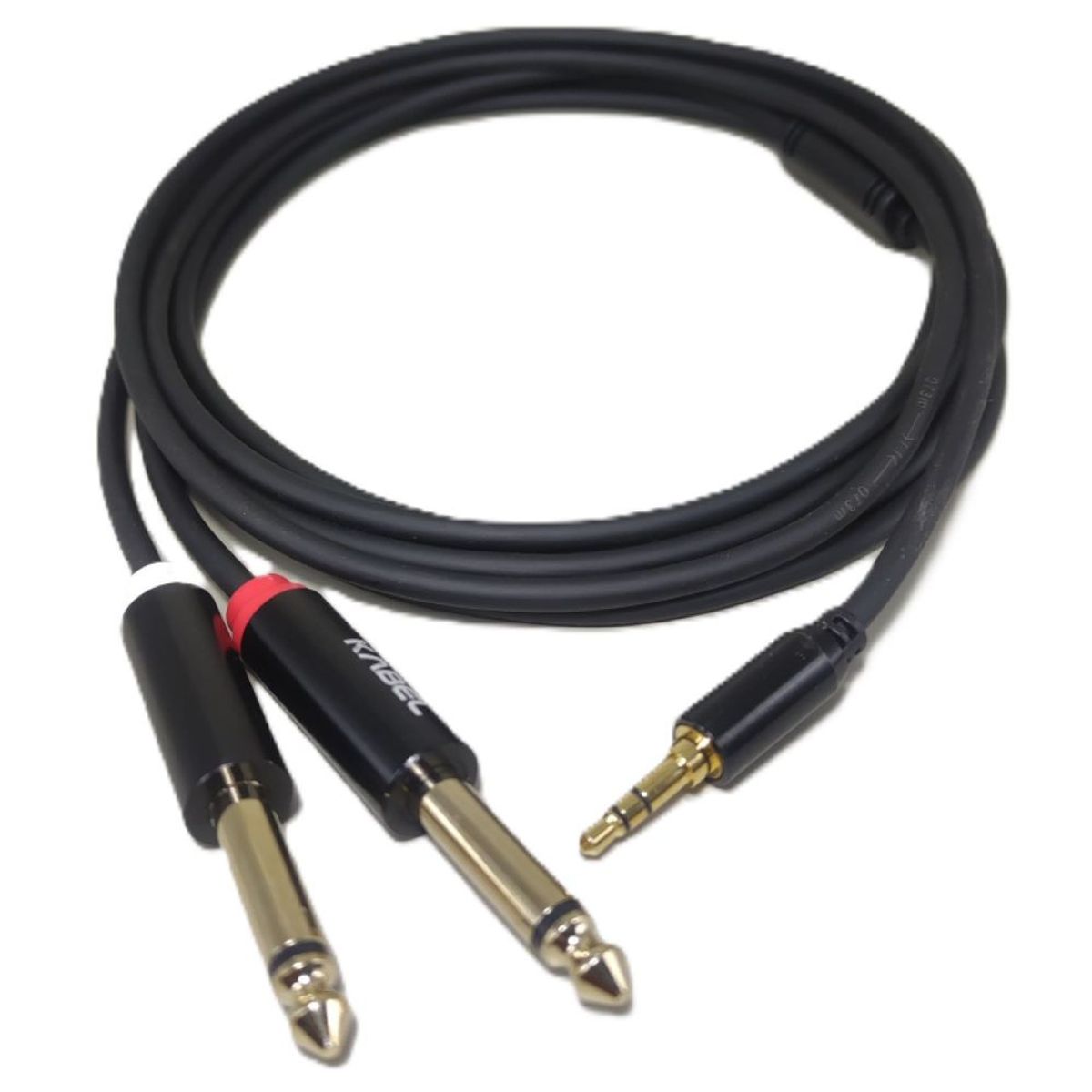 GENERICO - Cable Kabel De 3 Metros Mini Plug A 2 Plug  KMC-3