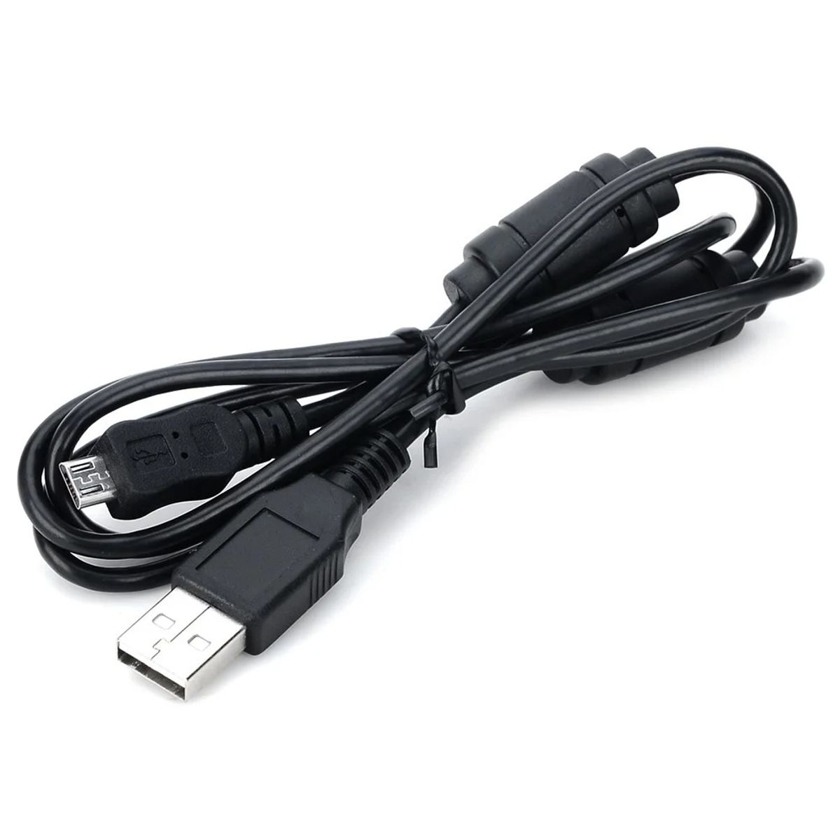 GENERICO - Cable micro usb v8 a usb normal Corto 30 cm para carga y datos