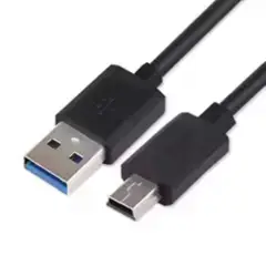 GENERICO - Cable micro usb v8 a usb normal Corto 30 cm para carga y datos