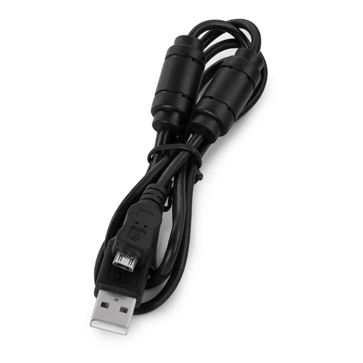 GENERICO - Cable micro usb v8 a usb normal Corto 30 cm para carga y datos