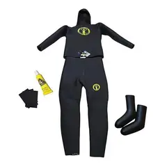 CABOSUB - Traje Buceo comercial mariscador Yamamoto 3811mm Talla 5 - Negro - 3