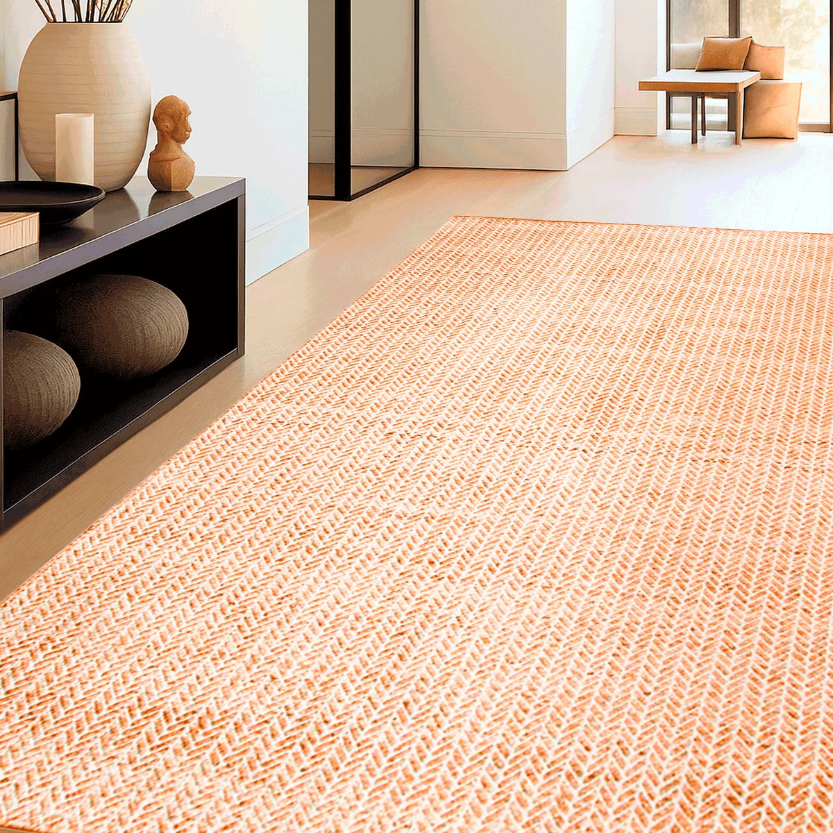 BAZHARS - ALFOMBRA BAZHARS 230X330 CM 100%PET RECICLADO AM ARLO HONEY