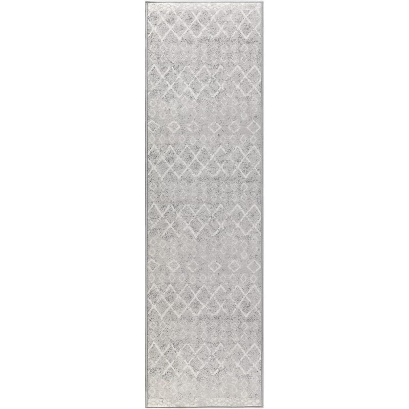 MROTTO - Alfombra Pasillo Gris 70 cm x 3,3 m ANTIDESLIZANTE Sin Overlock
