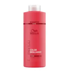 WELLA - Shampoo Invigo Color Brilliance 1000ml Protege el Color Brillo