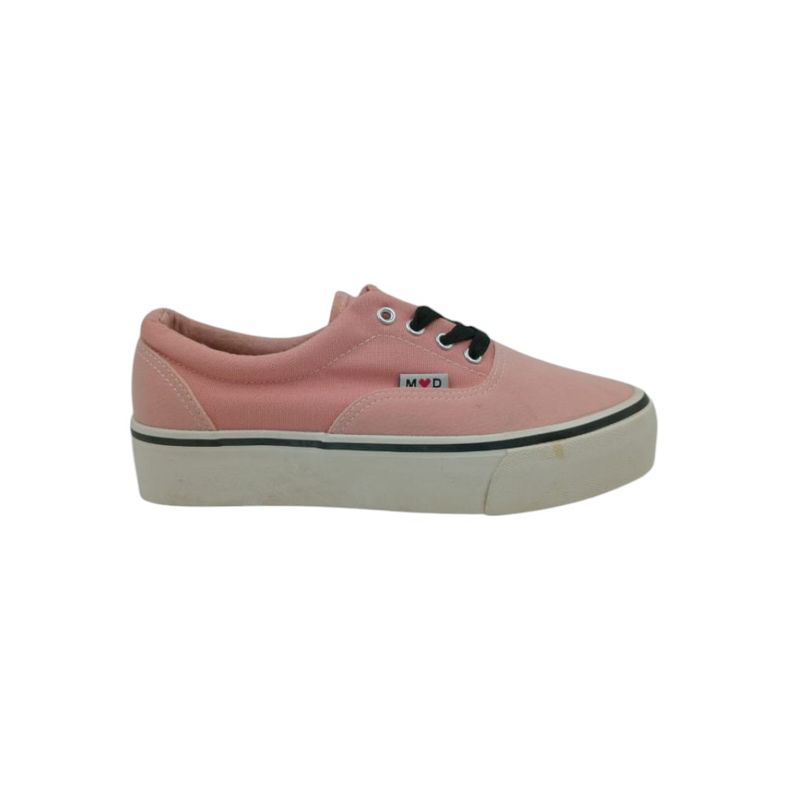 HERIEL - Zapatilla Rosa Plataforma Mujer