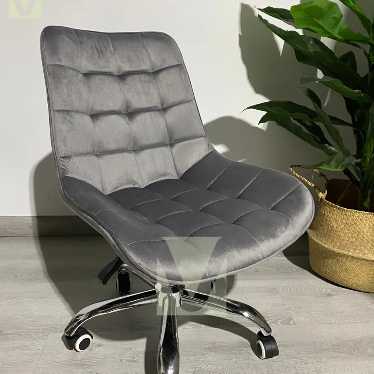 GENERICO - Silla de escritorio Macron Gris