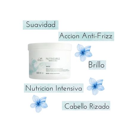 Imagen 2 del producto Mascara Capilar Nutricurls 500ml Nutrición Hidratación