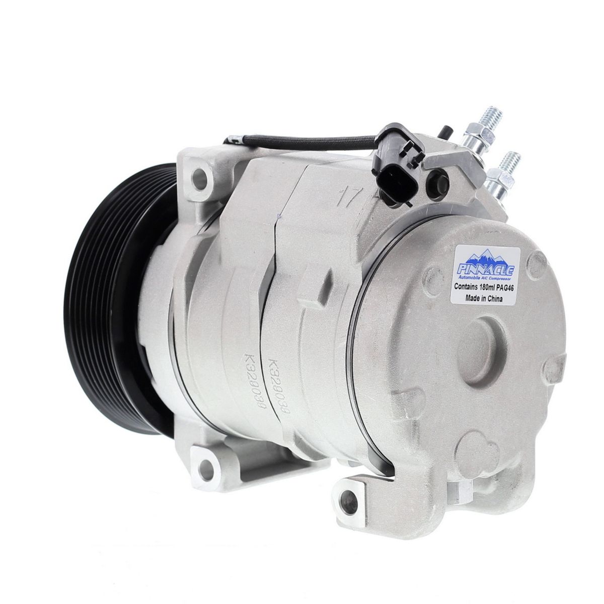 AMERICAN AIR - Compresor de Ac 10S17C 8PK 12V 119MM para RAM DIESEL AM