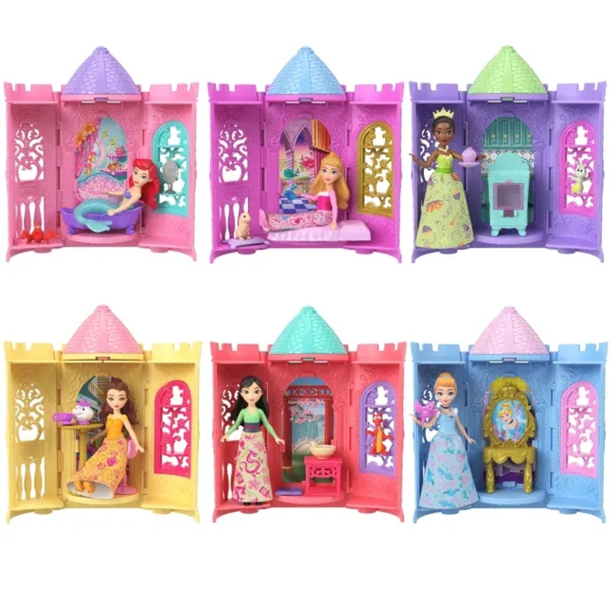 MATTEL - MATTEL JBL46 DISNEY PRINCESA SET DE JUEGO TORRE REVEAL