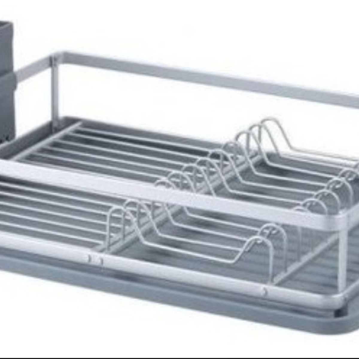 GENERICO - SECAPLATOS 1 NIVEL ALUMINIO 40*28.5*8.5