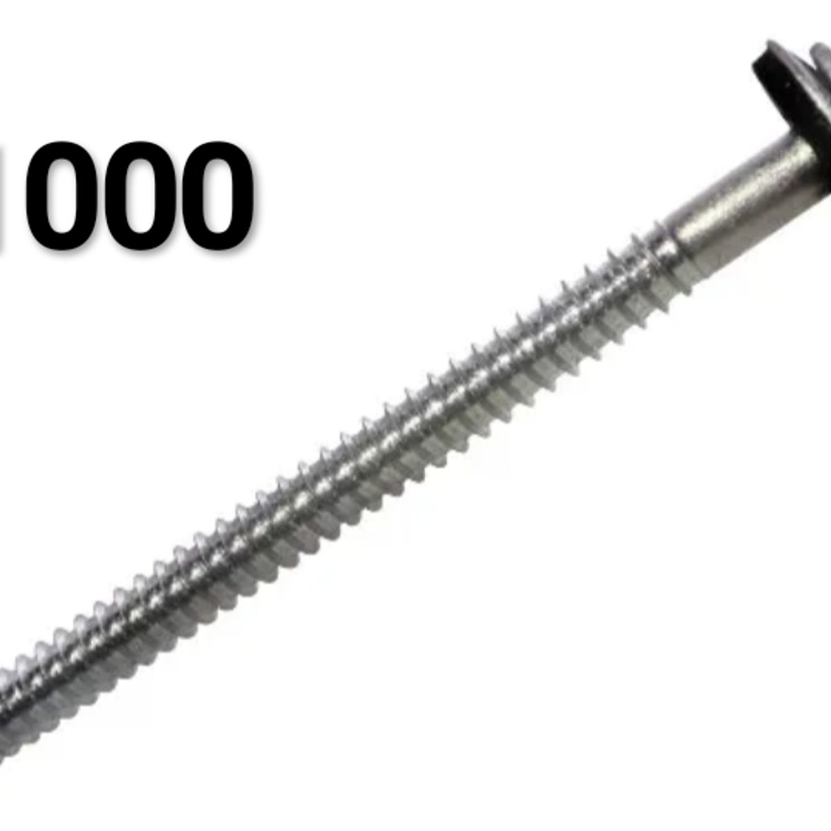 GENERICO - Tornillo Hexagonal Punta Broca 12x3 1/2 1000 Und