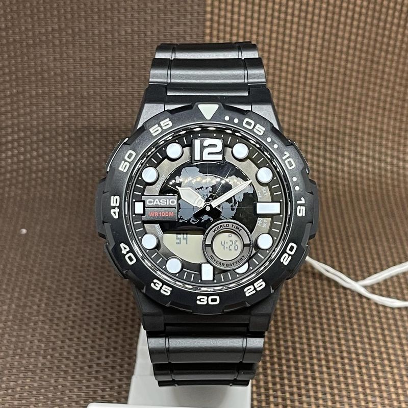 CASIO - reloj casio AEQ100W-1AV HOMBRE ANALOGO DIGITAL