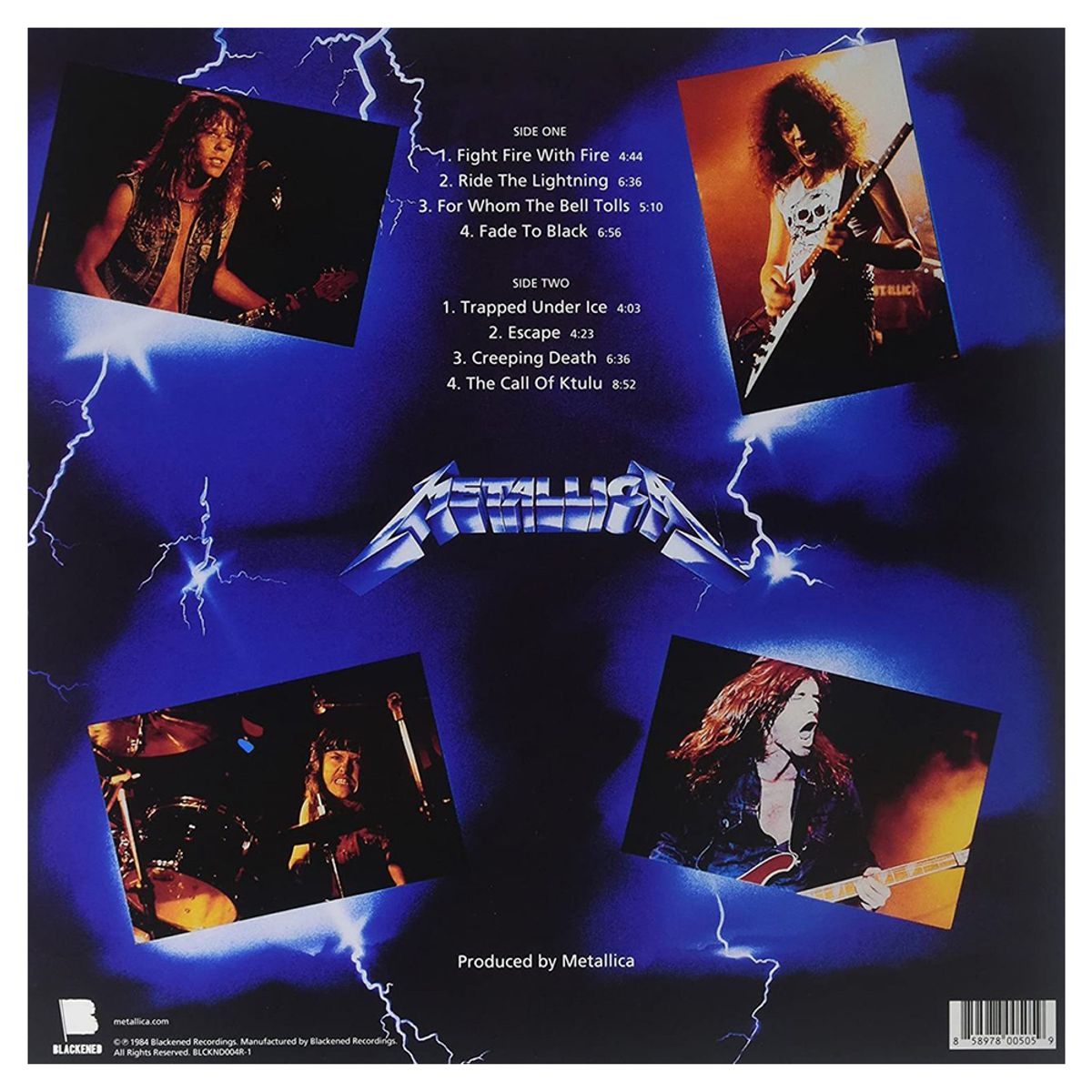 GENERICO - Metallica - Ride The Lightning - Vinilo