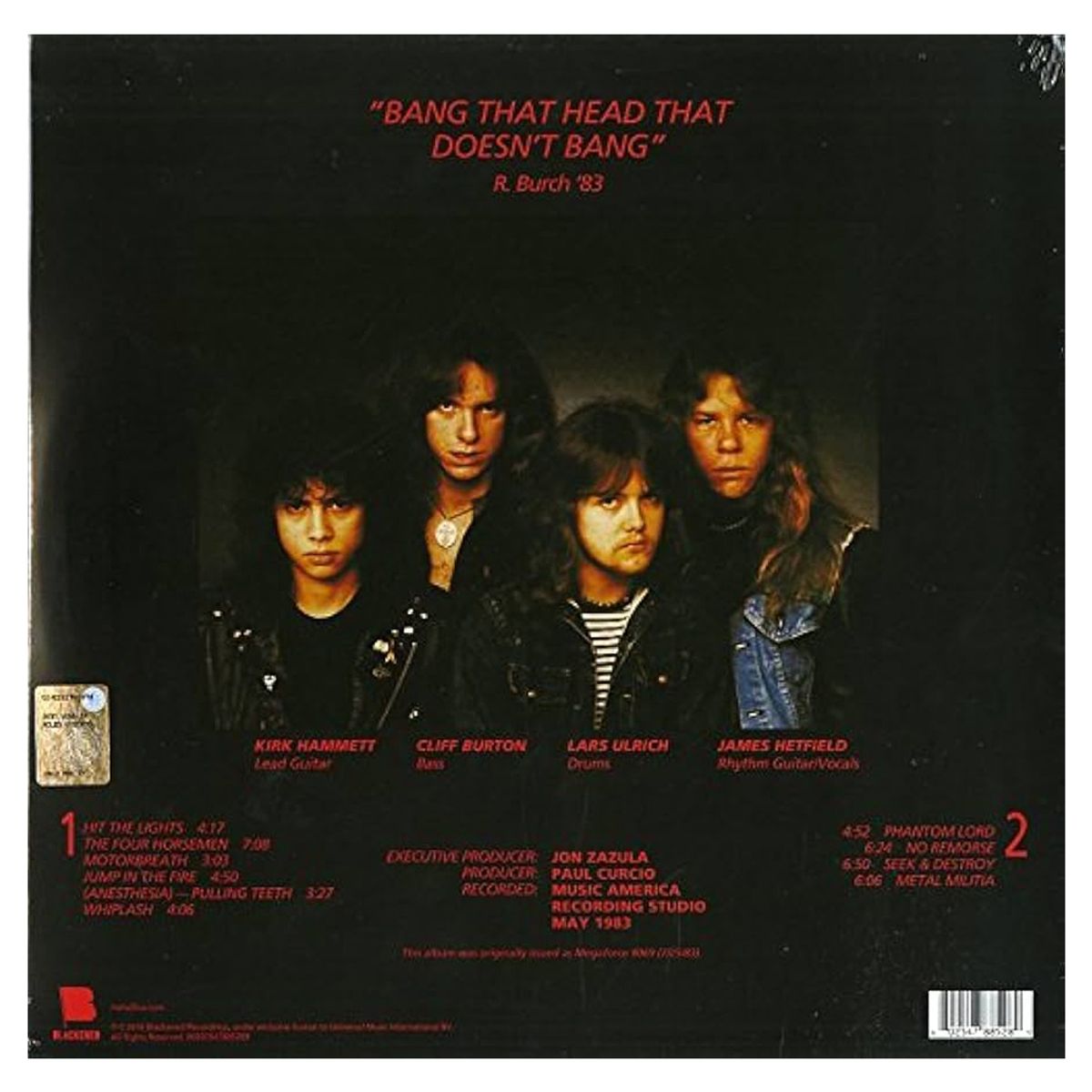 GENERICO - Metallica - Kill ‘Em All - Vinilo