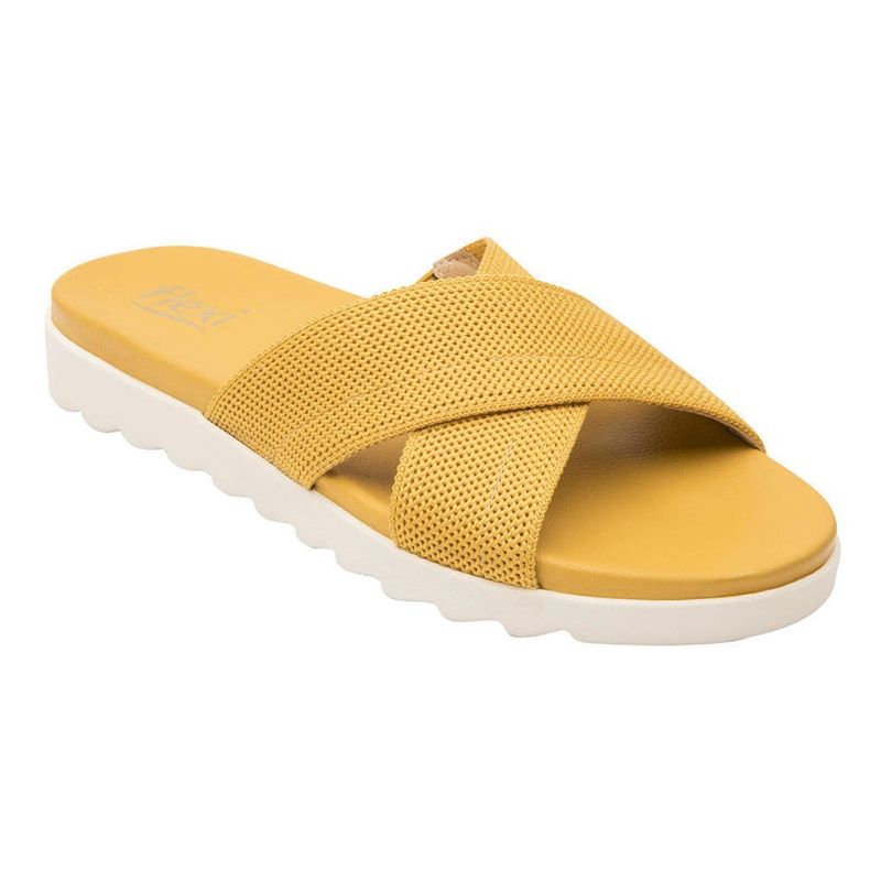 FLEXI - Sandalia mujer norah 107106 amarillo Flexi