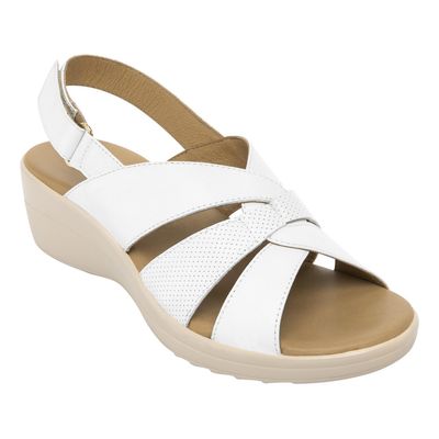 Imagen 2 del producto Sandalia Mujer Cuero Amapola Blanco