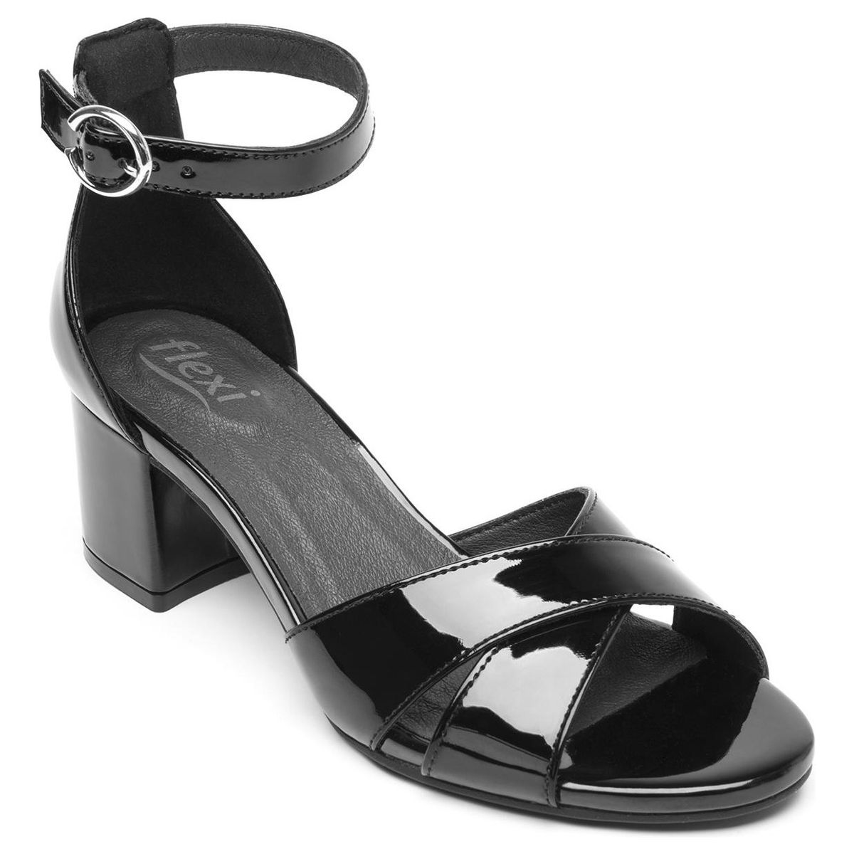 FLEXI - Sandalia Mujer Celine 106414 Negro Flexi
