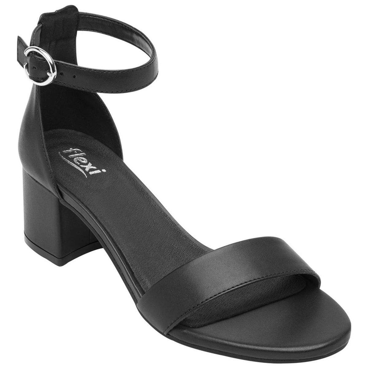 FLEXI - Sandalia Mujer Celine 106411 Negra Flexi