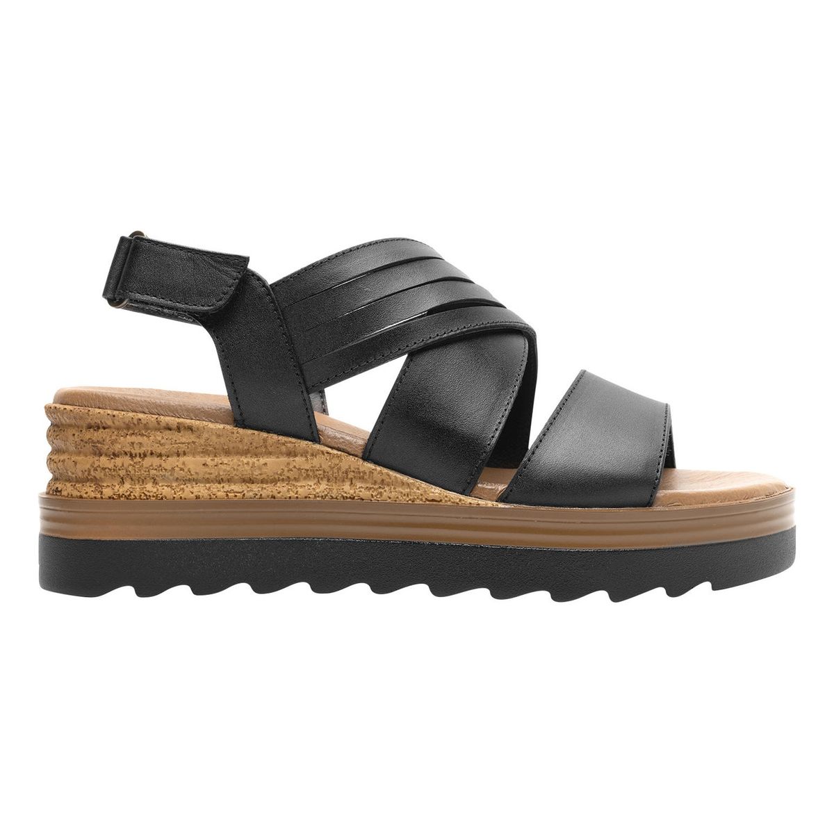 FLEXI - Sandalia Mujer Manaus 127702 Negro Flexi