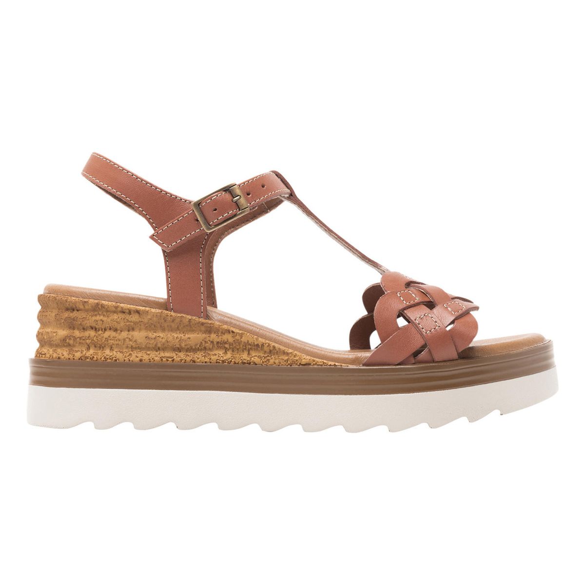 FLEXI - Sandalia Mujer Manaus 127703 Rosa Terracota Flexi