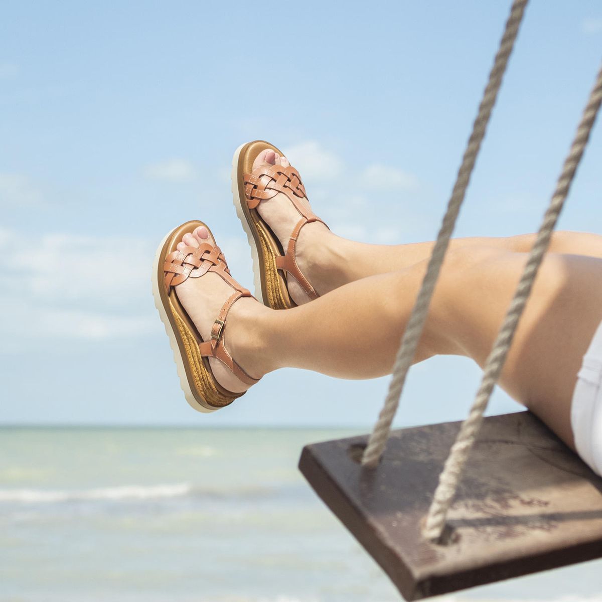 FLEXI - Sandalia Mujer Manaus 127703 Rosa Terracota Flexi