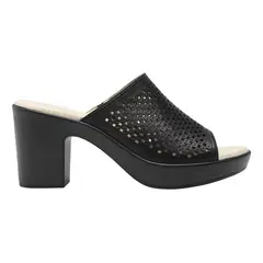 FLEXI - Sandalia Mujer Cuero Lory Negro