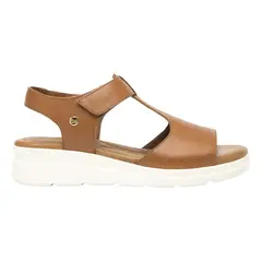 FLEXI - Sandalia Mujer Cuero Dariana Café