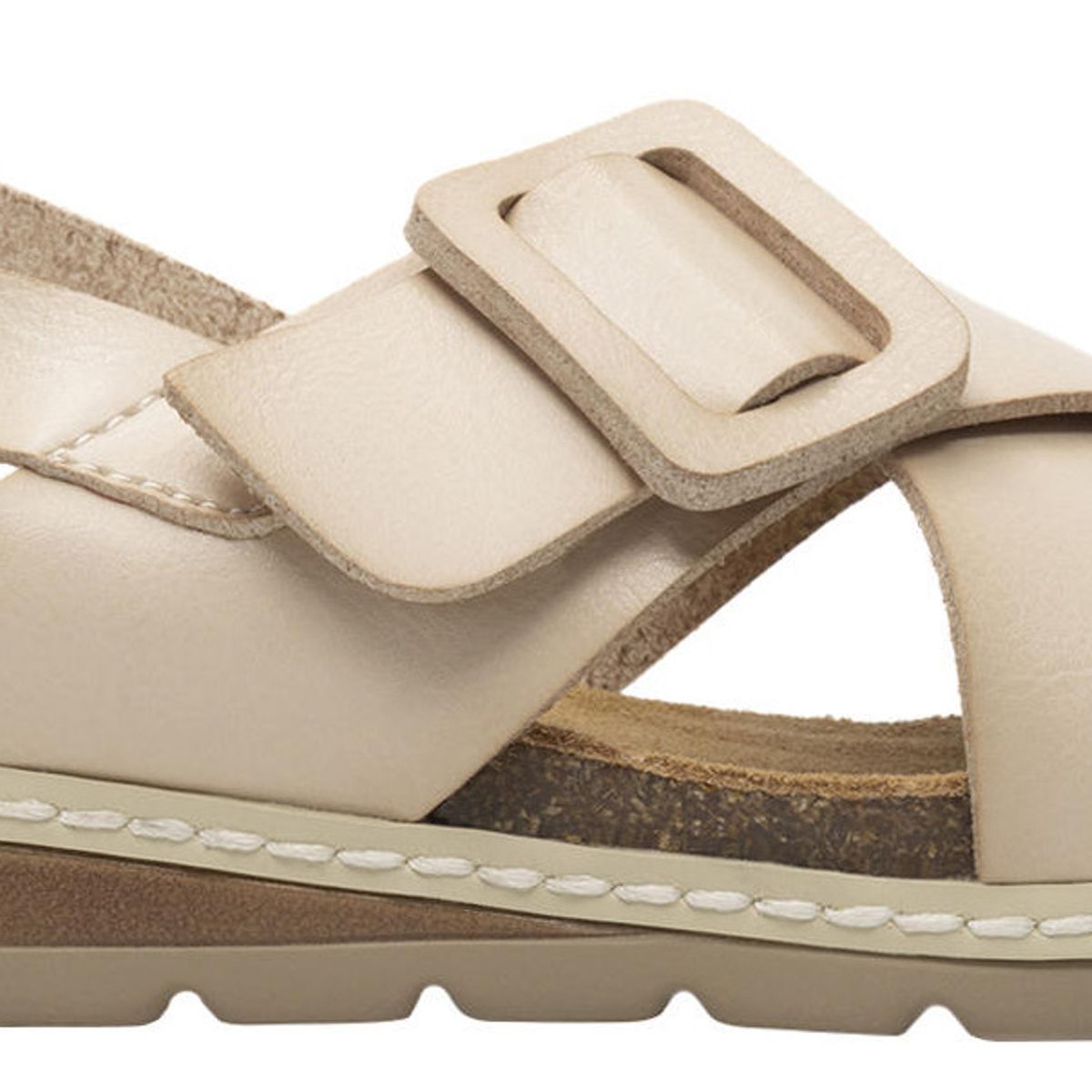 FLEXI - Sandalia Mujer Cassia 129501 Blanco Marfil Flexi