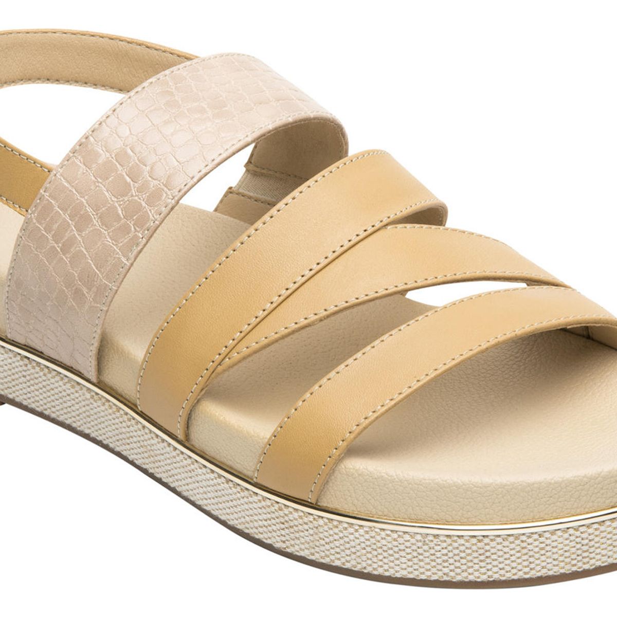 FLEXI - Sandalia Mujer Cuero Deyna Naranja Flexi