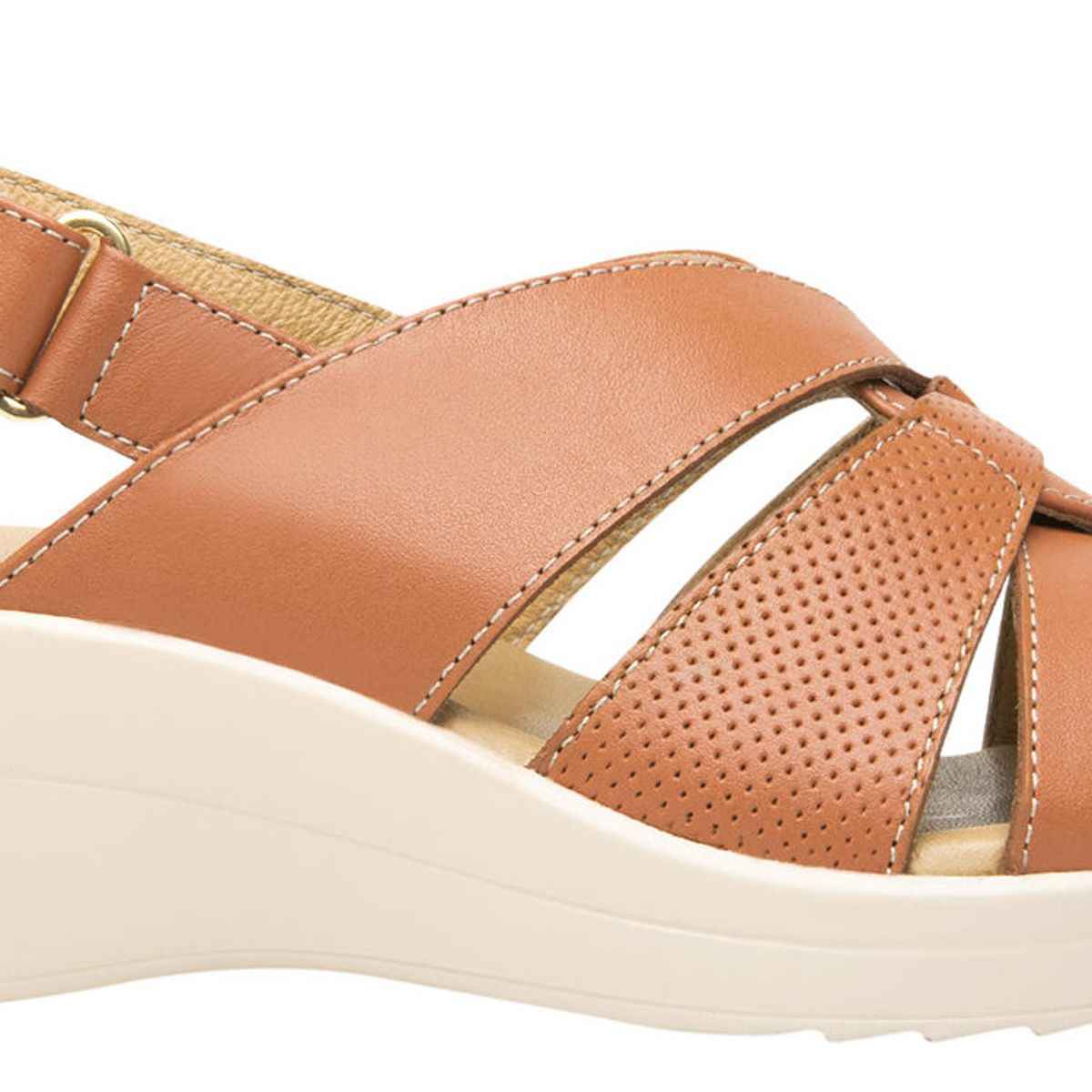 FLEXI - Sandalia Mujer Cuero Amapola Rosa Flexi