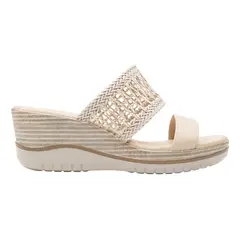 FLEXI - Sandalia Mujer Cuero Emily Beige