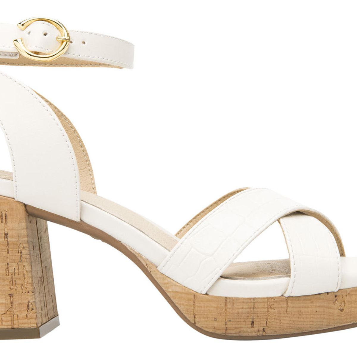 FLEXI - Sandalia Mujer  Kadeisha Blanco Flexi
