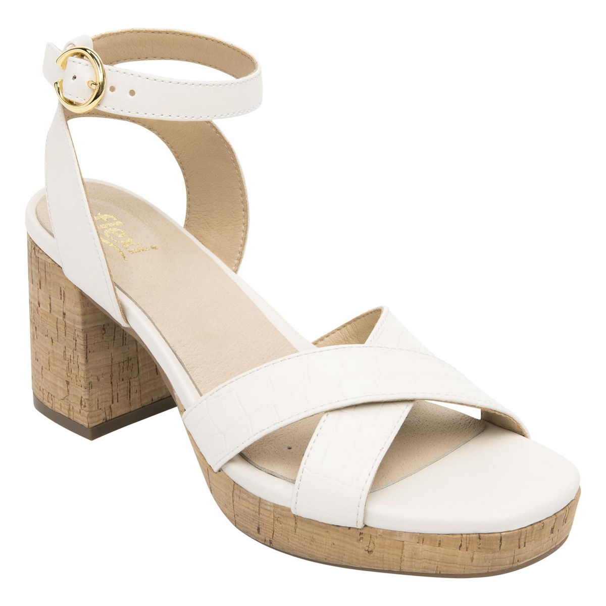 FLEXI - Sandalia Mujer  Kadeisha Blanco Flexi
