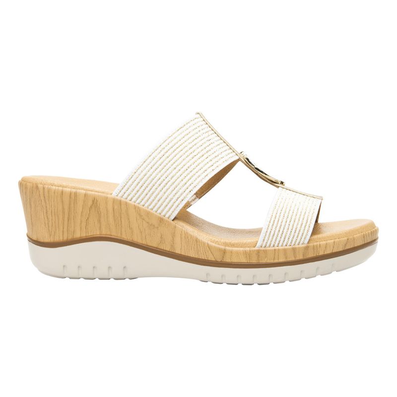 FLEXI - Sandalia Mujer Emily Dorado Flexi