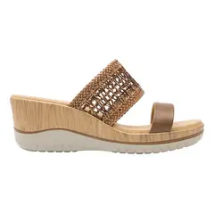 FLEXI - Sandalia Mujer Cuero Emily Cafe